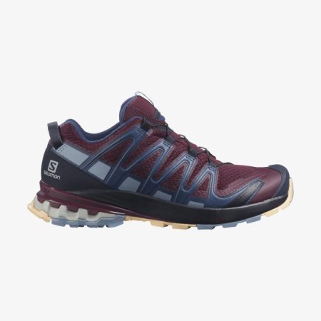 Salomon XA PRO 3D v8 Womens Trail Running Shoes Red/Navy UK QDVF